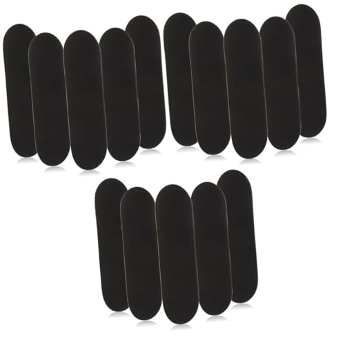 BESTonZON 15 STK rutschfeste Matte Mini-Skateboards Spezialwerkzeuge Schaumstoff-Griffbänder für Finger-Skateboards Fingertapes für Skateboards Haupt Lieferungen Sandpapier Zubehör Klebeband von BESTonZON