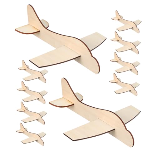 BESTonZON 15 Stück Teiliges DIY Holzflugzeug Modellbauset Holz Bastelset Retro Flugzeugmodell Vintage Deko für Lernspielzeug Geburtstagsgeschenk Holzflieger Bausatz BESTonZON 15 Stück Teiliges DIY Holzflugzeug Modellbauset Holz Bastelset Retro Flugzeugmodell Vintage Deko für Lernspielzeug Geburtstagsgeschenk Holzflieger Bausatz von BESTonZON