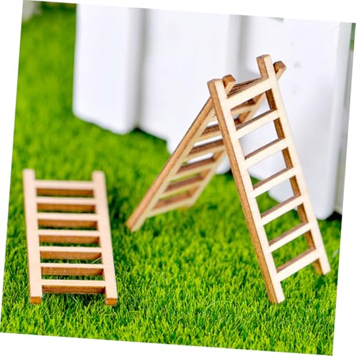 BESTonZON 15 Stück Teiliges Micro Landscape Holzleiter Miniatur Treppen Dekoration für Topfpflanzen Mikrolandschaft DIY Garten Ornament Zubehör BESTonZON 15 Stück Teiliges Micro Landscape Holzleiter Miniatur Treppen Dekoration für Topfpflanzen Mikrolandschaft DIY Garten Ornament Zubehör von BESTonZON