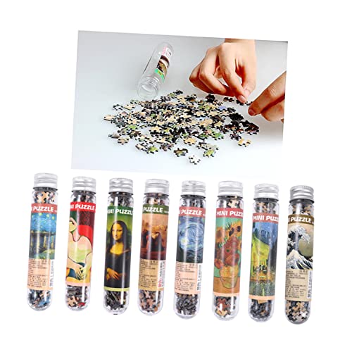 BESTonZON 150-Teiliges Set pädagogisches Spielzeug pädagogische Puzzlespielzeuge Ölgemälde-Rätsel Rätsel für Erwachsene Papierpuzzle pädagogisches Puzzle Erwachsener von BESTonZON