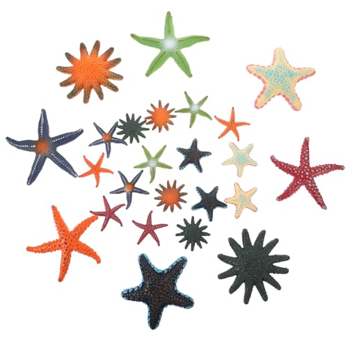 BESTonZON 16 Stück Teiliges Meerestiere Bastelset aus Sicherem TPR Realistische Sea Star Figurine Leichte Deko für Aquarium Schwimmbecken und Zimmer Mediterraner Stil Kleine Figuren für DIY BESTonZON 16 Stück Teiliges Meerestiere Bastelset aus Sicherem TPR Realistische Sea Star Figurine Leichte Deko für Aquarium Schwimmbecken und Zimmer Mediterraner Stil Kleine Figuren für DIY von BESTonZON