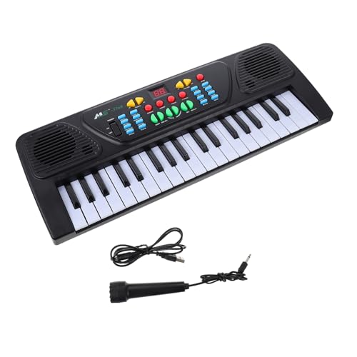 BESTonZON 1Set 37 Tasten Keyboard Für Babys Klavier Musikspielzeug Musik Keyboard Keyboards Mini Keyboard Für Kleinkinder Mini Kinderspielzeug Musikinstrument Bauchmuskeln von BESTonZON