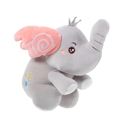 BESTonZON 1Stk Plüschtier für kinderspielzeug Children's Toy Huggable Toy PP Cotton Toy gefüllte Puppe Cartoon- Cartoon-Tierpuppe Plüschspielzeug PP Baumwolle Grey von BESTonZON