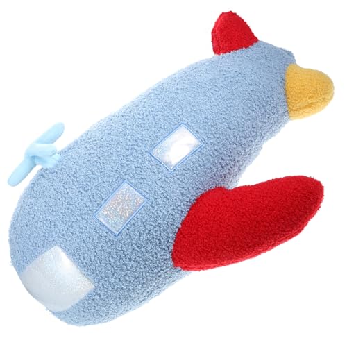 BESTonZON 1Stk Puppe Ebene ausgestopft Hase Hamster Sitz Flugzeug Kissen Schlafzimmer beeteljuce vextoity Airplane Toy entzückendes Flugzeugspielzeug Plüschtier PP Baumwolle von BESTonZON