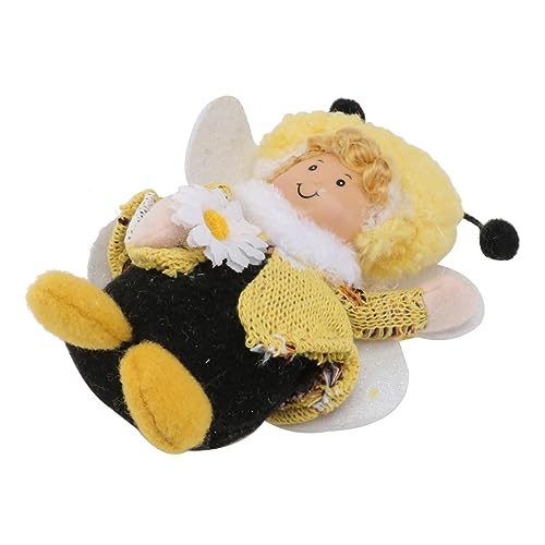 BESTonZON 1Stk Puppe für kinderspielzeug spielzeuge geburtstagsmitgebsl Bee doll gefülltes gestricktes Stofftier dekoratives Stofftier Biene Stofftier von BESTonZON