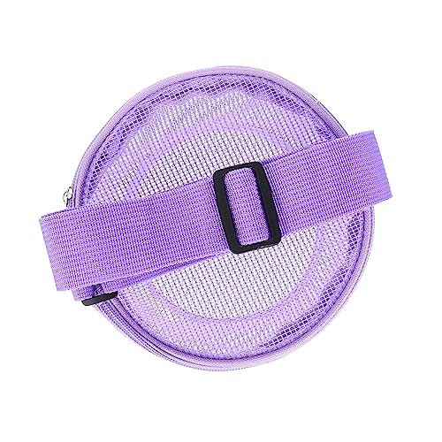 BESTonZON 1Stk Shell-Tasche Muschelsammelbeutel Schwimmbad Taschen aufbewahrungssack Storage Pockets Aufbewahrungstasche aus hohlem Netz praktische Netztasche zur Aufbewahrung PVC Violett von BESTonZON