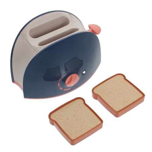 BESTonZON 1Stk Simulierte Brotmaschine kinderküche Kitchen Küchengeräte Spielzeugwaschbecken Kleinkindspielzeug Toaster- für Simulation Toaster Plastik Blue von BESTonZON