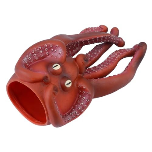 BESTonZON 1Stk Tier handpuppe oktopus handpuppe Kinderspielzeug tierische Handpuppe Kindergeburtstag mitbringsel Kindergeburtstag Rollenspiel Spielzeug Hand- und Fingerspielzeug von BESTonZON