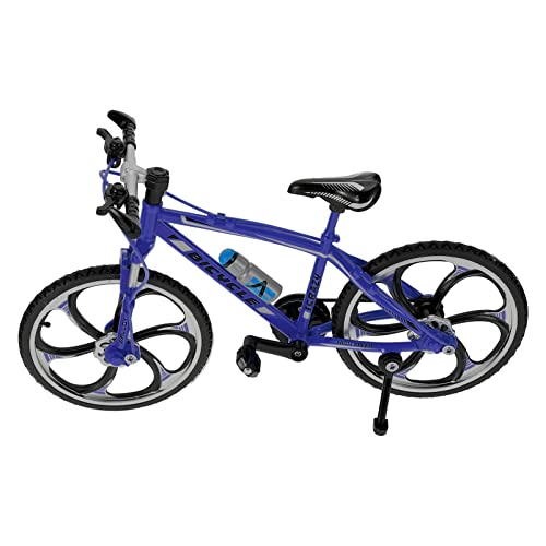 BESTonZON 1stk Fingerrad Mini-Fahrzeuge Desktop-Spielzeug Finger-mountainbikes Spielzeug Für Fingerbikes Fahrradmodell Fahren Fingerspielzeug Fingerfahrradspielzeug Ferrolegierung Blue von BESTonZON