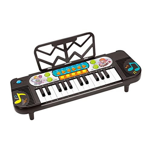 BESTonZON 1stk Frühpädagogisches Musikspielzeug Digitalpiano-Kinder Musikspielzeug Für Kinder Kindertastatur Musikspielzeug Für Die Frühe Kindheit Klavier Für Anfänger Tastenklavier Black von BESTonZON