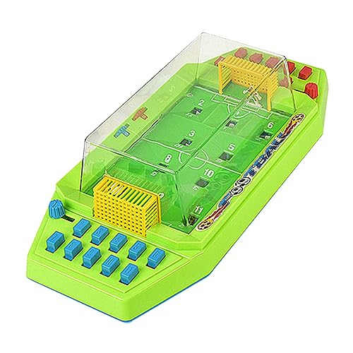 BESTonZON 1stk Mini-fußballspielzeug Tischfußballspiel Desktop-fußballspiel Mini-fußballer Tabletop-sportspiele Fußballspiel Für Kinder Miniatur-Desktop-fußball Tischfußball-brettspiel Green von BESTonZON