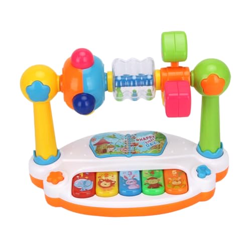 BESTonZON 1stk Musik Klavier -Tastatur-Spielzeug Spielzeug -Instrumente Musikspielzeug Für Kinder Lernspielzeug Für Kinder Musikspielzeug Für Babys Plastik Colorful von BESTonZON