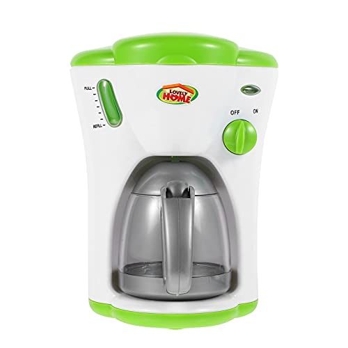 BESTonZON 1stk Simulationskaffeemaschine Spiele Dekoration Für Haushaltsgeräte Simulierte Mini-kaffeemaschine Kindergeschenk Mini Kaffeemaschine Abs Green von BESTonZON