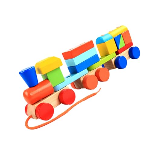 BESTonZON 1stk Spielzeug Kleinkind Ziehen Kleinkindspielzeug Entlang Spielzeug Babyspielzeug Lauflernspielzeug Spielzeug Für Kleinkinder Spielzeug Für Kinder Colorful von BESTonZON