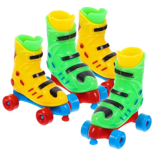 BESTonZON 2 Paar Fingersportspielzeug Pädagogisches Fingerspielzeug Sportspielzeug Mit Fingerspitzen Finger-Skate-Spielzeug Mini-fingerskateboard Finger-Skate-Modell Fingerrollschuh Plastik von BESTonZON