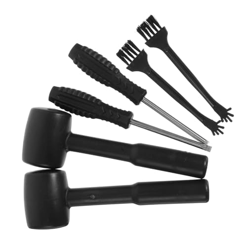 BESTonZON 2 Sätze Ausgrabungswerkzeug Hochwertiges Metall Hammer Meißel Pinsel Leichtes Stem Für Feinmotorik Im Garten Sandkasten BESTonZON 2 Sätze Ausgrabungswerkzeug Hochwertiges Metall Hammer Meißel Pinsel Leichtes Stem Für Feinmotorik Im Garten Sandkasten von BESTonZON