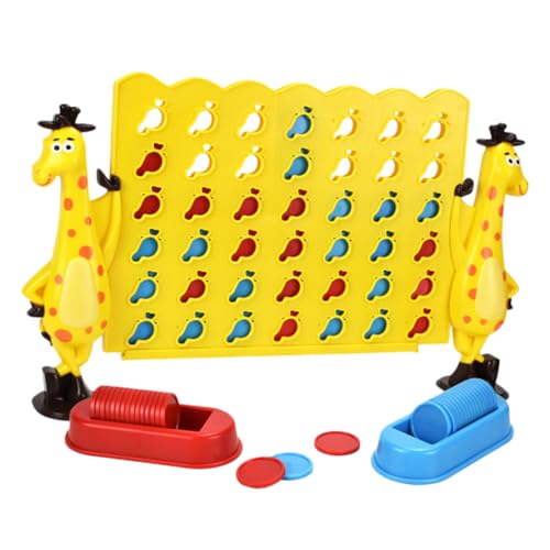 BESTonZON 2 Sätze Bingo Reisespielzeug Kinder lustiges Spielzeug Tischschachspiel Kinder brettspiele gesellschaftsspiele für Kinder Desktop-Schachspiel Vier-in-Einer-Reihe-Spielzeug Abs von BESTonZON