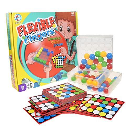 BESTonZON 2 Sätze Brettspiel Spielzeug Fingerspielzeug für Kinder Schachbrettspiel interaktives Spielzeug Kinder brettspiele Spielzeuge Kinderspielzeug pädagogisches Spielzeug Lernspielzeug von BESTonZON