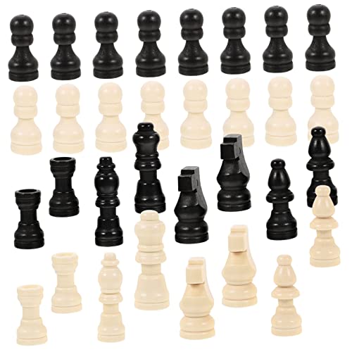 BESTonZON 2 Sätze Eingestellt Schachfiguren Taschenschach Mini Schach Magnetisches Kleines Schach Magnetisches Schachbrett Kinderschach Schach Für Brettspiel Reise Schachbrett Holz von BESTonZON