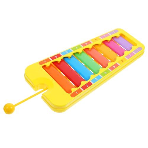 BESTonZON 2 Sätze Kindermusik-Schlaginstrumente Xylophon für Kleinkinder Musikalische Schlagspielzeuge Kinderklavier Musikinstrumente Kinderspielzeug Klavier klopfen von BESTonZON