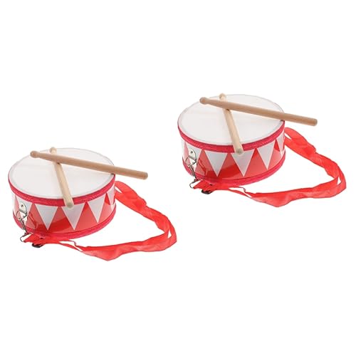 BESTonZON 2 Sätze Schlinge Musikspielzeug Für Kleinkinder Musikspielzeug Für Babys Spielzeug Für Musikinstrumente Für Kleinkinder Lernspielzeug Für Kinder Musikinstrumente Für Babys Hölzern von BESTonZON