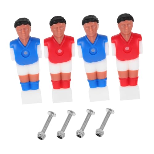 BESTonZON 2 Sätze Tischkicker Ersatzfiguren aus Robustem Kunststoff Fußballspieler Zubehör für Tischfußballspiel Inklusive Rote und Blaue Figuren mit Schrauben für Familien und Bürospaß BESTonZON 2 Sätze Tischkicker Ersatzfiguren aus Robustem Kunststoff Fußballspieler Zubehör für Tischfußballspiel Inklusive Rote und Blaue Figuren mit Schrauben für Familien und Bürospaß von BESTonZON