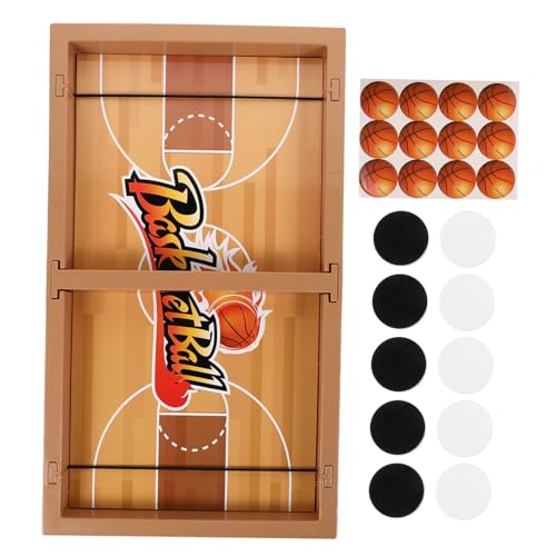 BESTonZON 2 Sätze hüpfendes Schach hüpfender Schachkampf Brettspiele Spielzeug Airhockey interaktives Spielzeug kinderspielzeug Family Game Tisch-Desktop-Kampf -Brettspiel Plastik von BESTonZON