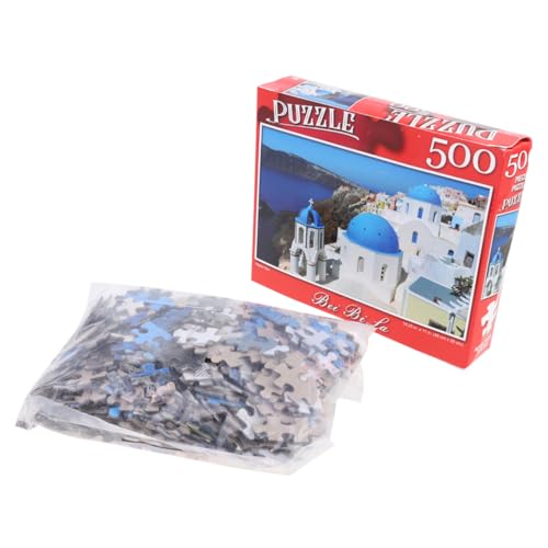 BESTonZON 2 Satz 500 Stück Pädagogisches Puzzle Kinder Rätsel Kinderspielzeug Puzzles Für Erwachsene Kinderpuzzle Tierspielzeug Tierisches Spielzeug Erwachsene Puzzle Puzzle-Brett von BESTonZON