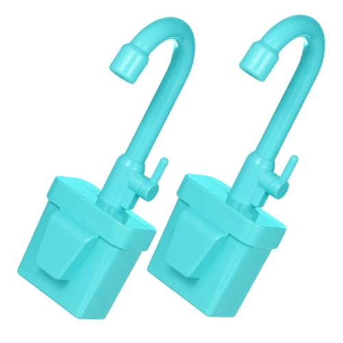 BESTonZON 2 Stück Kinderspielzeug Küchenwasserhahn Realistische Simulation mit Fließendem Wasser Abgerundete Kanten Verschleißfest Robustes Material Zubehör für Spielküchen Fördert BESTonZON 2 Stück Kinderspielzeug Küchenwasserhahn Realistische Simulation mit Fließendem Wasser Abgerundete Kanten Verschleißfest Robustes Material Zubehör für Spielküchen Fördert von BESTonZON