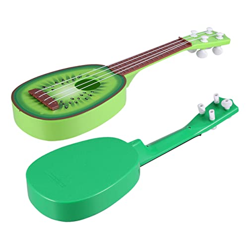 BESTonZON 2 Stück Mini Fruchtgitarren Musikinstrumente Für Mini Gitarren Gitarren Für Simulation Von Musikinstrumentenspielen Einzigartige Frucht Ukulele Mini Ukulele Ukulele von BESTonZON