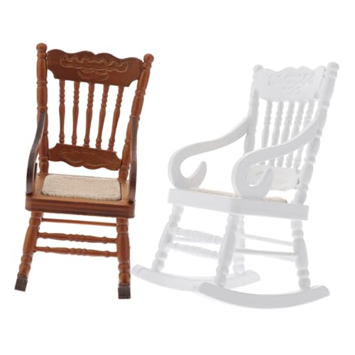 BESTonZON 2stücke Miniatur-schaukelstuhl Für Puppenhaus Maßstab Aus Holz Und Juteseil Künstlerisches Retro-Design Modellmöbel Für Kleine Landschaftsrequisiten Und Bastelprojekte BESTonZON 2stücke Miniatur-schaukelstuhl Für Puppenhaus Maßstab Aus Holz Und Juteseil Künstlerisches Retro-Design Modellmöbel Für Kleine Landschaftsrequisiten Und Bastelprojekte von BESTonZON