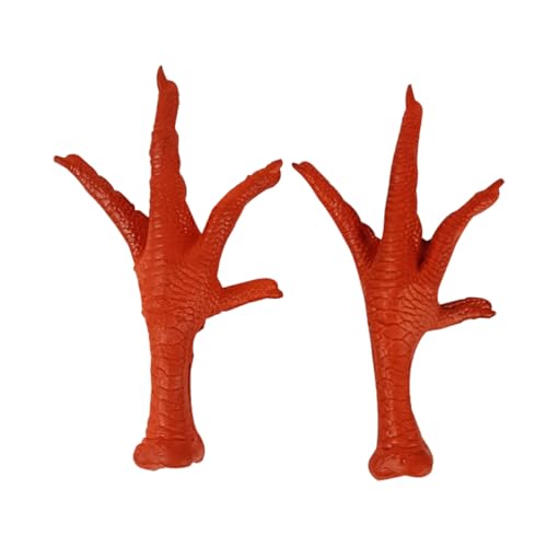 BESTonZON 2 Stück Simulierte Hühnerfüße Robustem Realistisch Gestaltetes Lebensmittelmodell Vielseitig als Küchen deko Food Display und Restaurant Dekoration Geeignet BESTonZON 2 Stück Simulierte Hühnerfüße Robustem Realistisch Gestaltetes Lebensmittelmodell Vielseitig als Küchen deko Food Display und Restaurant Dekoration Geeignet von BESTonZON