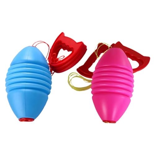 BESTonZON 2 Stück Teiliges Elastisches Hand Fitness Interaktiver Doppelspieler Ball für Strapazierfähiger Outdoor Spielball in Blau und Fördert Körperliche und Geistige Gesundheit BESTonZON 2 Stück Teiliges Elastisches Hand Fitness Interaktiver Doppelspieler Ball für Strapazierfähiger Outdoor Spielball in Blau und Fördert Körperliche und Geistige Gesundheit von BESTonZON