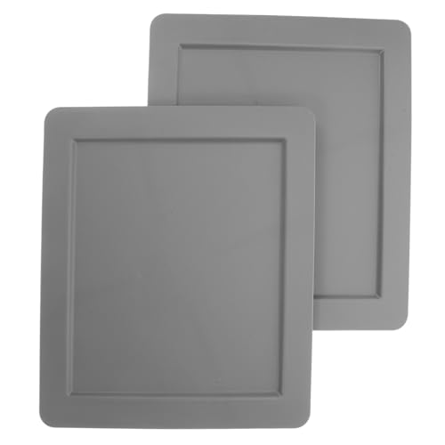 BESTonZON 2 Stück Teiliges Küchenspielzeug Pretend Cooking Tray Backblech Zubehör Realistisches Ofenblech Spielküche Backspaß für Kleinkinder Indoor Outdoor BESTonZON 2 Stück Teiliges Küchenspielzeug Pretend Cooking Tray Backblech Zubehör Realistisches Ofenblech Spielküche Backspaß für Kleinkinder Indoor Outdoor von BESTonZON