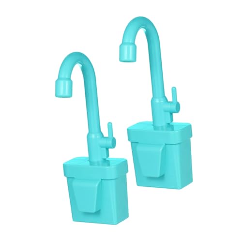 BESTonZON 2 Stück Teiliges Wasserhahn für Kinderspüle aus Stabilem Drehbar Sicher und Einfach zu Montieren Zubehör für Kinderküche und Rollenspiel BESTonZON 2 Stück Teiliges Wasserhahn für Kinderspüle aus Stabilem Drehbar Sicher und Einfach zu Montieren Zubehör für Kinderküche und Rollenspiel von BESTonZON