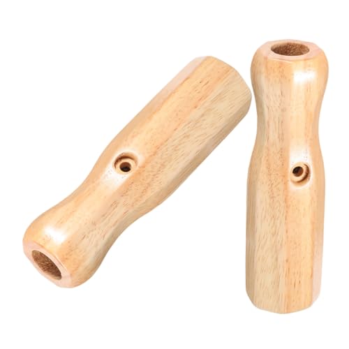 BESTonZON 2 Stück Tischfußballgriffe aus Holz rutschfeste Achteckige Foosball Griffe Robuste Ersatzteile für Tischkicker Langlebige Spielflächenhandgriffe für Familien und Partys BESTonZON 2 Stück Tischfußballgriffe aus Holz rutschfeste Achteckige Foosball Griffe Robuste Ersatzteile für Tischkicker Langlebige Spielflächenhandgriffe für Familien und Partys von BESTonZON