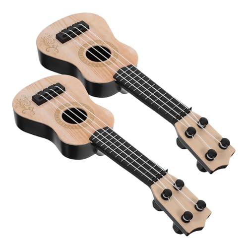 BESTonZON 2 Stück Ukulele Simulation Gitarre Musikinstrument Modell Mini Vier Saiten Ukulele für Mädchen und Jungen Ab Jahren Kreatives Musik Lernspielzeug Sicher und Handfreundlich als BESTonZON 2 Stück Ukulele Simulation Gitarre Musikinstrument Modell Mini Vier Saiten Ukulele für Mädchen und Jungen Ab Jahren Kreatives Musik Lernspielzeug Sicher und Handfreundlich als von BESTonZON