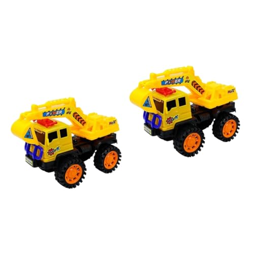 BESTonZON 2 Teiliges Modell Kippbarer Wagen Spielzeug Technisches LKW Spielzeug Frühes Pädagogisches Spielhaus Spielzeug Spielzeugset Konstruktionsspielzeug Kidcraft Spielset von BESTonZON