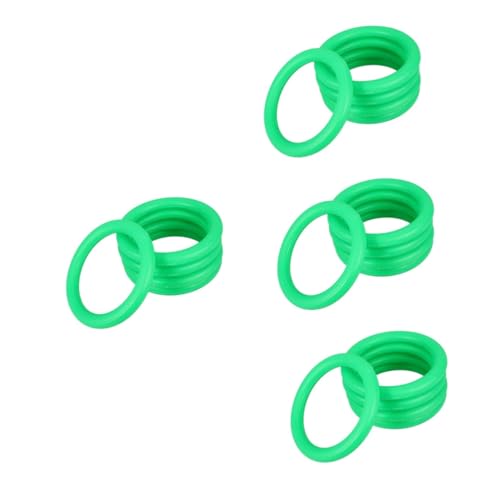 BESTonZON 20 STK Gymnastikballbasis Fitnessballständer Yogaball-befestigungsring Desktop-Display-ständer Basis Für Basketballkorb Für Fußballkegel Stabilitätsballstuhl Baseballbasis Green Pp von BESTonZON