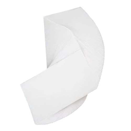 BESTonZON 200 Blatt Saugfähiges Papier Klarinettenpapier Pad Für Musikinstrumente Flötenzubehör Weiches Reinigungspad Wiederverwendbares Papier Musik-pads Saugfähige Pads Saxophon-pads Weiß von BESTonZON