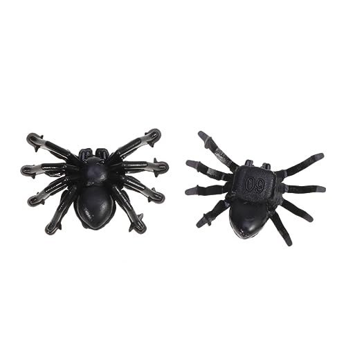 BESTonZON 200St Nachtlicht Spinnenspielzeug Halloween Dekoration Halloween Decor hühner Spielzeug spielsachen für Kinder jucarii pentru copii Halloween-Spielzeug Nachtlicht Spielzeug Black von BESTonZON