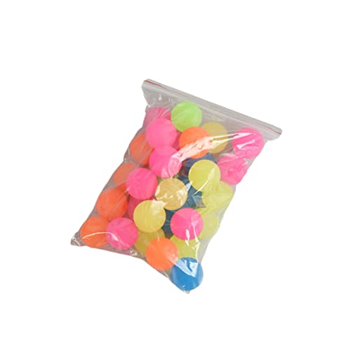 BESTonZON 20St Fluoreszierende Kugel Spielzeug für Kinder kinderspielzeug geburtstagsmitgebsl gummiball Kinder spielsachen hüpfendes Spielzeug Springender Ball Kinder hüpfend Kinderbälle von BESTonZON