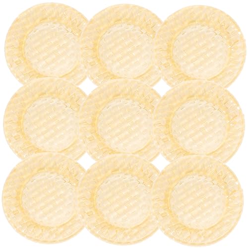 BESTonZON 20St Gewebter Papierhut Mini-Strickmützen Mini-Strohhüte zum Basteln Miniatur-Mini-Hüte Mini-Puppenhüte Kinder bastelset bastelmaterial für Kinder Hut für Minihauspuppe kleine Hüte von BESTonZON