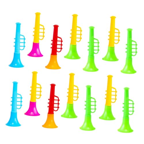 BESTonZON 20St Kleiner Lautsprecher lustige Spielzeugtrompete lustige Mini-Trompete kinderinstrumente Kinder musikinstrumente interessante Minitrompete Mini-Trompete für den Haushalt Plastik von BESTonZON