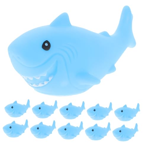 BESTonZON 24 Stück Teiliges Bade Sicherem Vinyl Quietschende Kleine Haifiguren für Kleinkinder Handliche Badespaß Figuren Kreativität und Feinmotorik für Badewanne und Poolparty BESTonZON 24 Stück Teiliges Bade Sicherem Vinyl Quietschende Kleine Haifiguren für Kleinkinder Handliche Badespaß Figuren Kreativität und Feinmotorik für Badewanne und Poolparty von BESTonZON