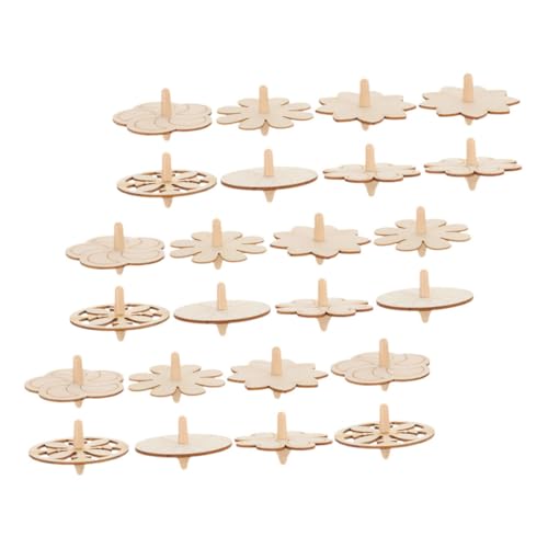 BESTonZON 24 Stück Teiliges Holzspielzeug Bastelset für Verschiedene Formen DIY Unbemalte Holzspielzeuge zum Bemalen Kreatives Hand Auge Koordination für Geburtstage und Feiertage BESTonZON 24 Stück Teiliges Holzspielzeug Bastelset für Verschiedene Formen DIY Unbemalte Holzspielzeuge zum Bemalen Kreatives Hand Auge Koordination für Geburtstage und Feiertage von BESTonZON