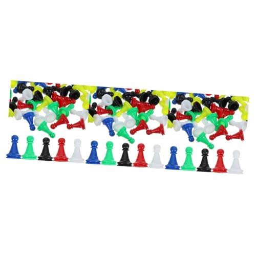 BESTonZON 288 STK Hohle Kunststoff-Checker Brettspiele, Schachfiguren Zubehör Für Brettspiele Tabletop-spielkomponente Brettspiel Schach Mini-Schachbrett Spielzubehör Brettspielfiguren Abs von BESTonZON