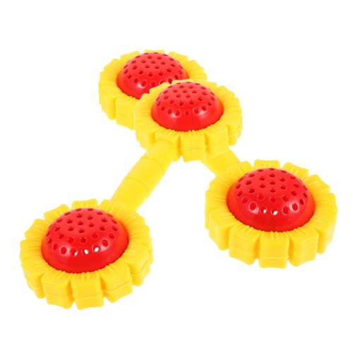 BESTonZON 2St Kinderhantel kinderspielzeug kindersport Kinder hantel Kinderbewegung musikalisches Spielzeug Rasseln für Kleinkinder Handrasseln Handrasselspielzeug für Babys Plastik von BESTonZON