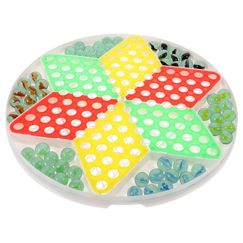 BESTonZON 2St Lernspielzeug für Kinder chinesisches Schachbrett Schachspiel für Kinder Chinesische Dame strategiespiel Kinder familienspiele fliegendes Schach Intelligenzspielzeug für Kinder von BESTonZON