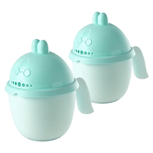 BESTonZON 2St -Shampoo-Becher haarwaschbecher badebecher Haarwaschbecher für Babys Badewasserspüler Kind Babywasser gießkanne Shampoo-Babybadeeimer Bad Tassenspüler Abs Green von BESTonZON